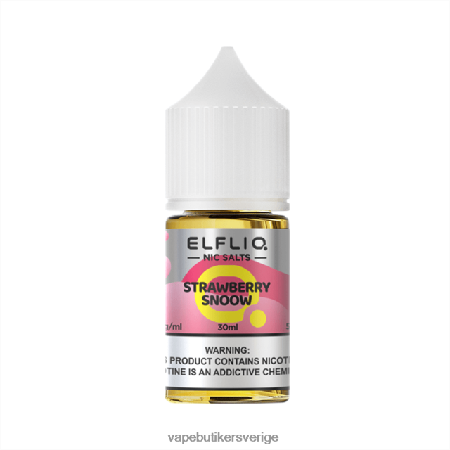 ELFBAR ELFLIQ nic salt 30 ml jordgubbsnoow 6VPPT033 Vape Smaker