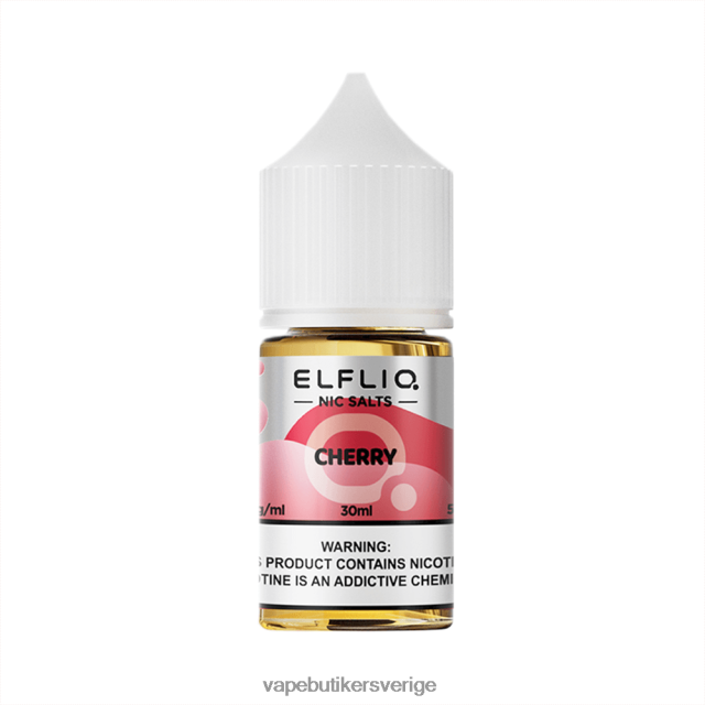 ELFBAR ELFLIQ nic salt 30 ml körsbär 6VPPT013 Vape Smaker