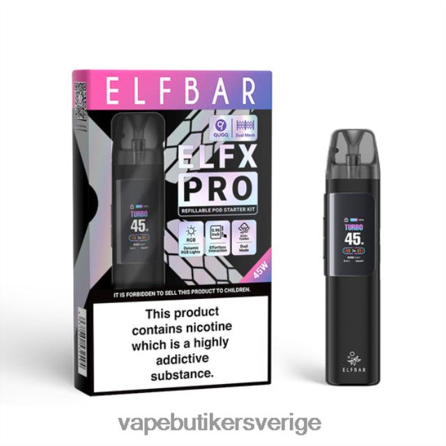 ELFBAR ELFX Pro Öppna pod -enhet blå 6VPPT06 Vape Sverige