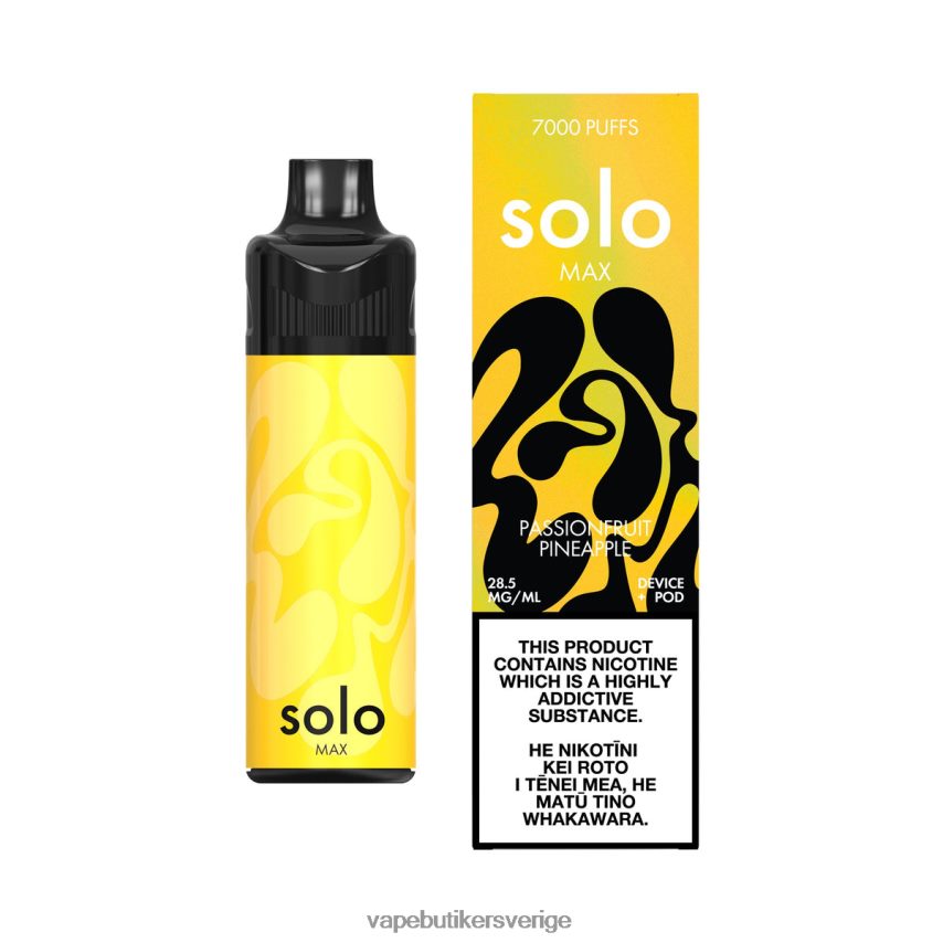 Vape Utan Nikotin - Solo MAX pod kit passionsfrukt ananas DB20T469
