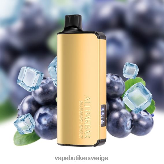 Vape Juice - Alibarbar Ingot 20000 engångsvape blåbärsbris 6H426D32