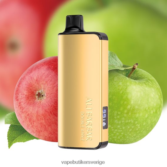 Vape Smaker - Alibarbar Ingot 9000 engångsvape dubbelt äpple 6H426D28