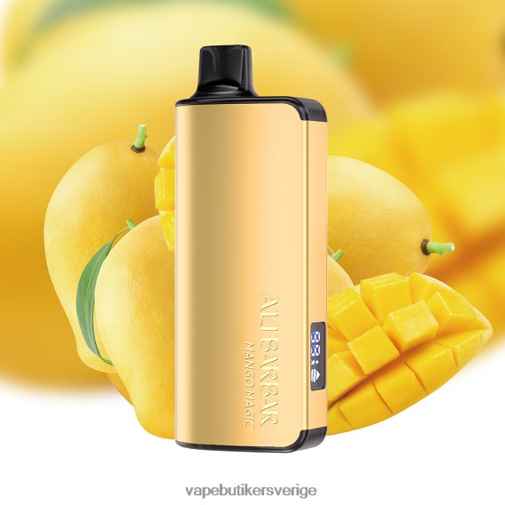 Vape Utan Nikotin - Alibarbar Ingot 9000 engångsvape mango magi 6H426D29