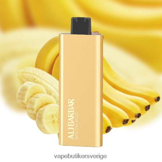 Vape Göteborg - Alibarbar Pandora 7000 engångsvape banansurr 6H426D65