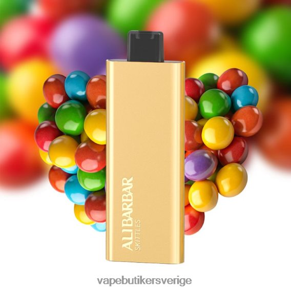 Vape Göteborg - Alibarbar Pandora 7000 engångsvape regnbågsgodis 6H426D60