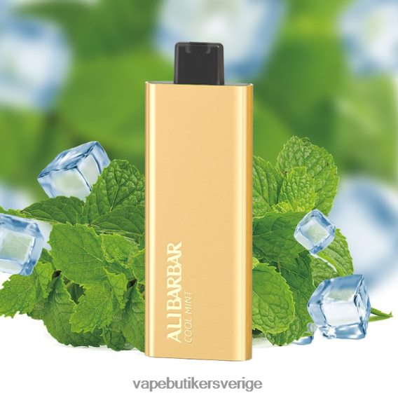 Vape Utan Nikotin - Alibarbar Pandora 7000 engångsvape cool mynta 6H426D54