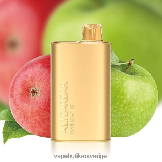 Vape Göteborg - Alibarbar Rich 8000 engångsvape dubbelt äpple 6H426D5