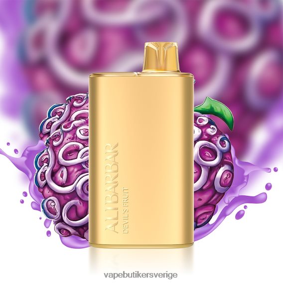 Vape Juice - Alibarbar Rich 8000 engångsvape banansurr 6H426D2