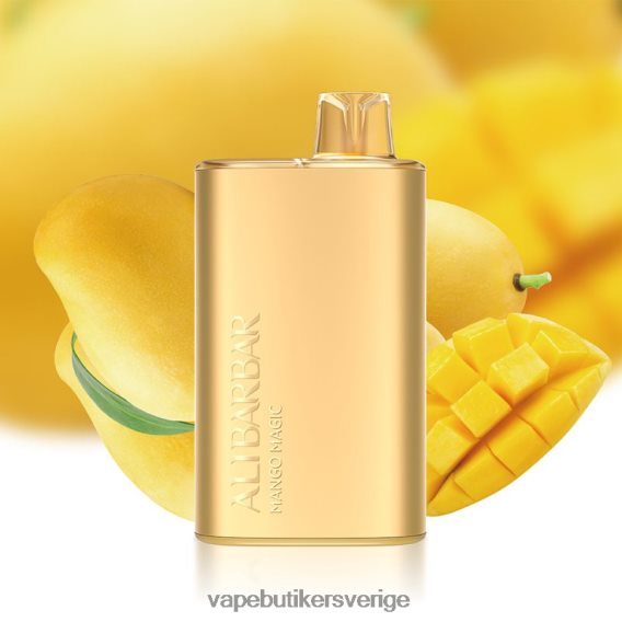 Vape Juice - Alibarbar Rich 8000 engångsvape mango magi 6H426D7