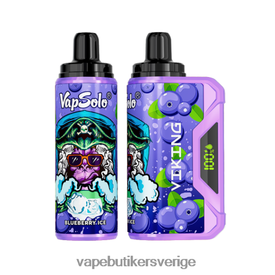 Vape Göteborg - Vapsolo VIKING engångsvape blåbär 6H426D130