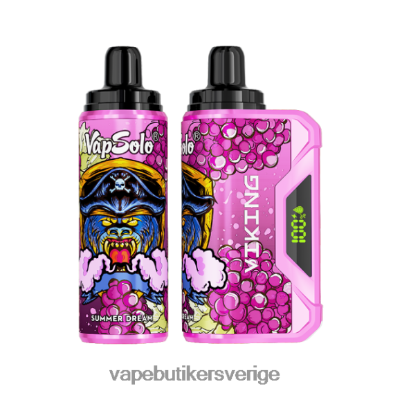 Vape Sverige - Vapsolo VIKING engångsvape sommardröm 6H426D141