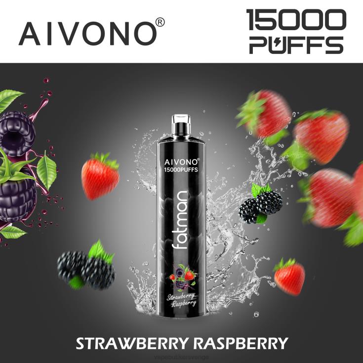 Vape Göteborg - Aivono FATMAN 15 000 jordgubbshallon B8B4215