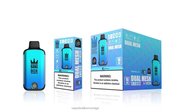 Vape Göteborg - Bang Box 18 000 bloss blåbärsis 2N2H090