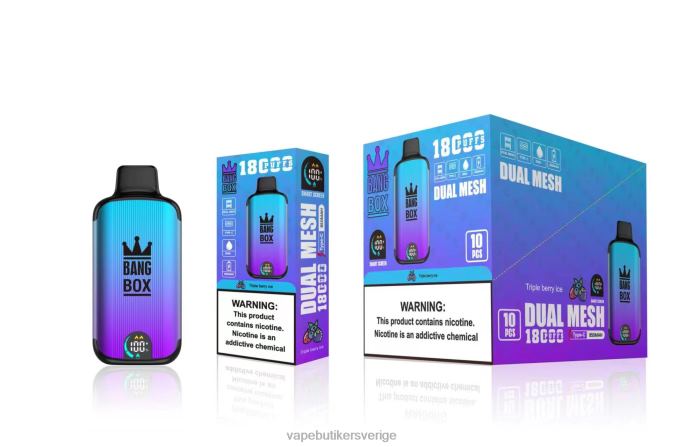 Vape Göteborg - Bang Box 18 000 bloss trippel bäris 2N2H095