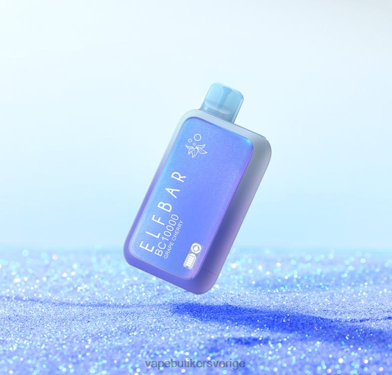 Vape Göteborg - ELFBAR BC10000 engångs vape sunit edition druva körsbär 8DLJ25