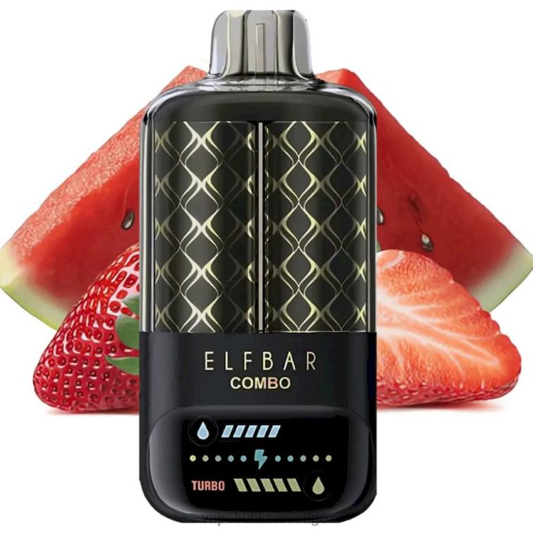 Vape Göteborg - Elf Bar Combo 25 000 vattenmelon & jordgubbar 8TPD810