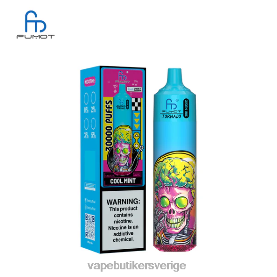 Vape Göteborg - Fumot Tornado 30k musik cool mynta JR86L10