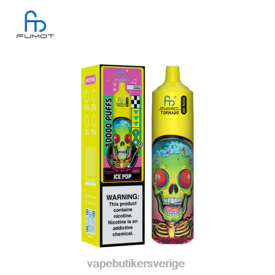Vape Göteborg - Fumot Tornado 30k musik ispop JR86L15