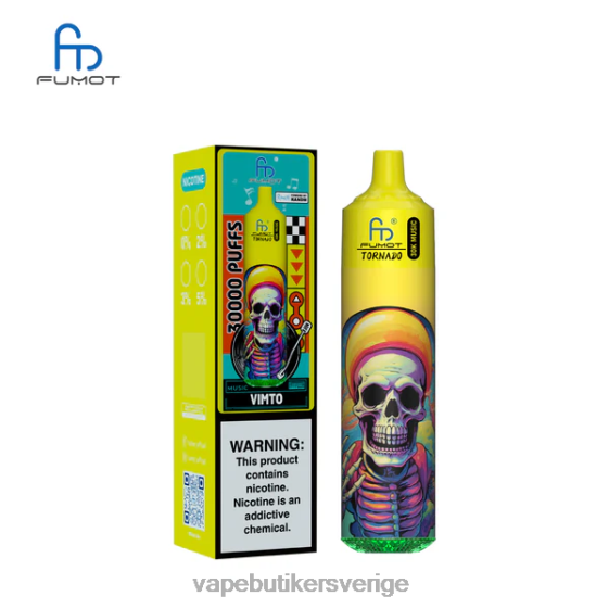Vape Göteborg - Fumot Tornado 30k musik vimto JR86L30