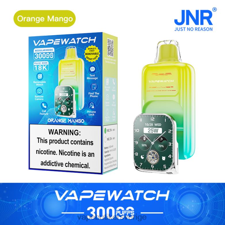 Vape Juice 2L8J82 JNR vape klocka apelsin mango