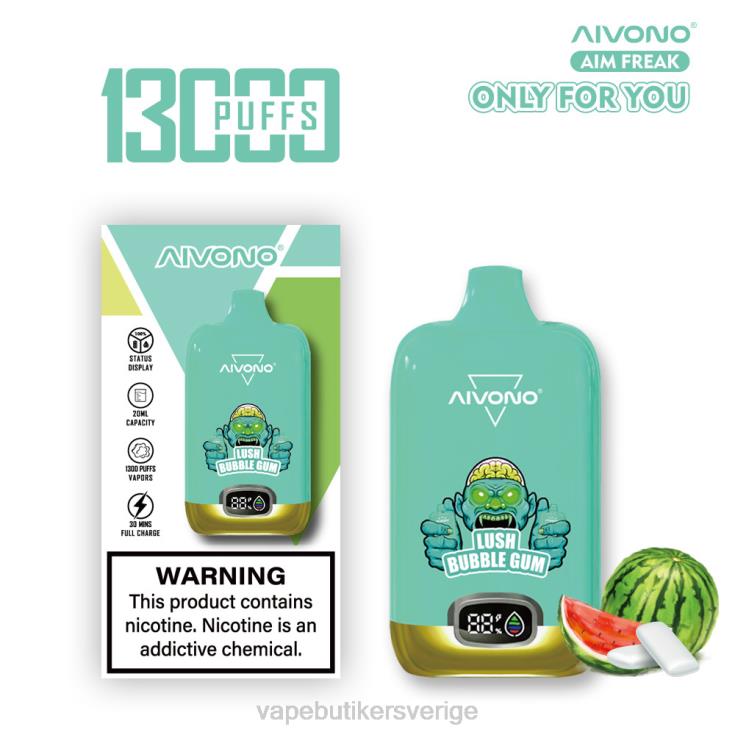 Vape Juice - Aivono AIM FREAK 13 000 frodigt tuggummi B8B42247