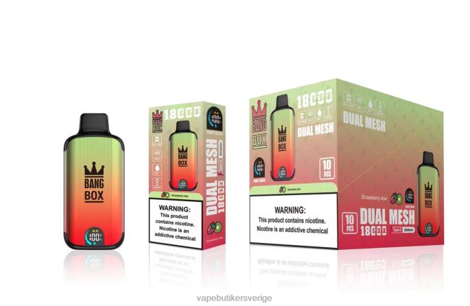 Vape Juice - Bang Box 18 000 bloss jordgubbskiwi 2N2H092
