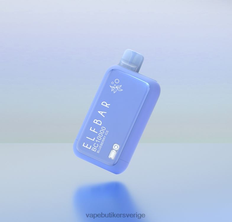 Vape Juice - ELFBAR BC10000 disponibel vape dinmol edition blåbärsis 8DLJ222