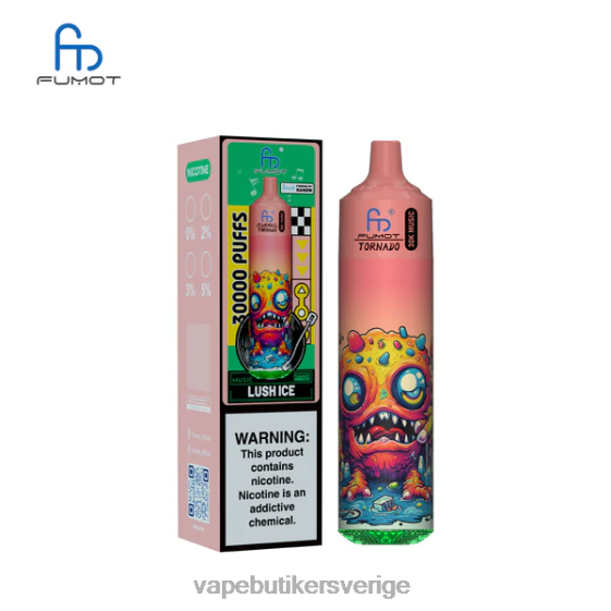 Vape Juice - Fumot Tornado 30k musik frodig is JR86L17