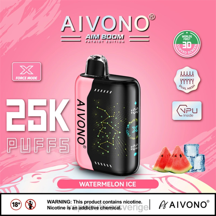 Vape Smaker - Aivono AIM BOOM 25 000 vattenmelon is B8B42353