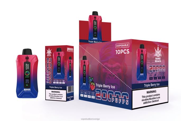 Vape Smaker - Bang Beach 20000 puffar smart screen vape trippel bäris 2N2H08