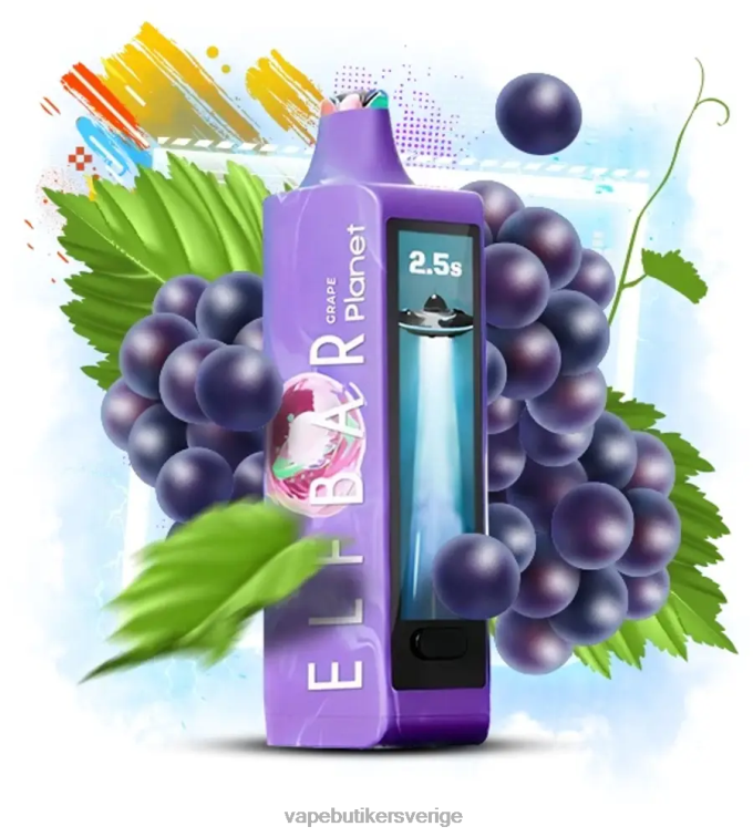 Vape Smaker - Elf Bar Planet 25 000 druva 8TPD813