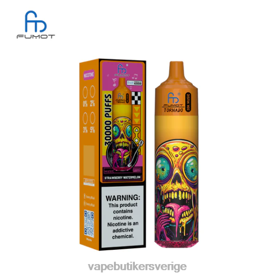 Vape Smaker - Fumot Tornado 30k musik jordgubbsvattenmelon JR86L28