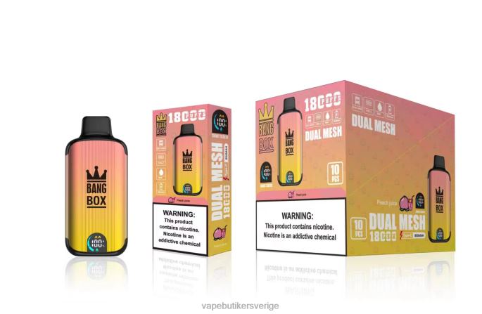 Vape Sverige - Bang Box 18 000 bloss persikajuice 2N2H091