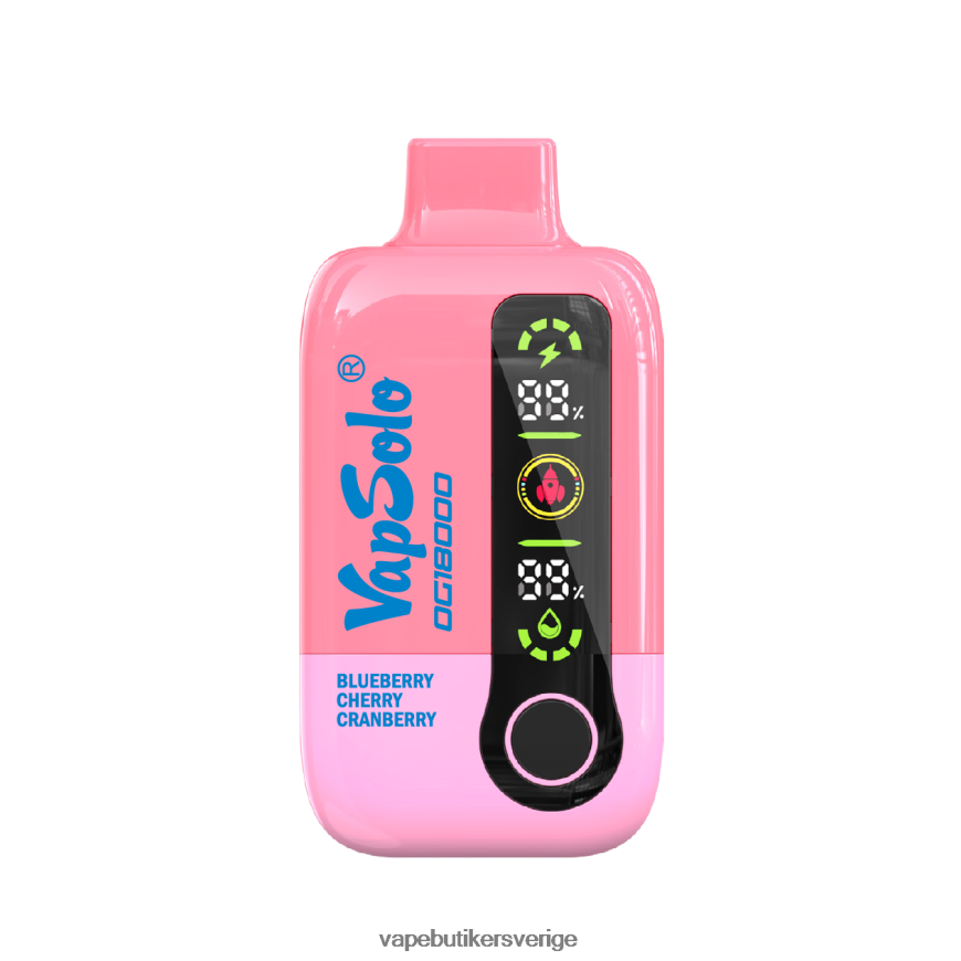 Vape Sverige - VapSolo dg18000 blåbär körsbär tranbär 66L6L61