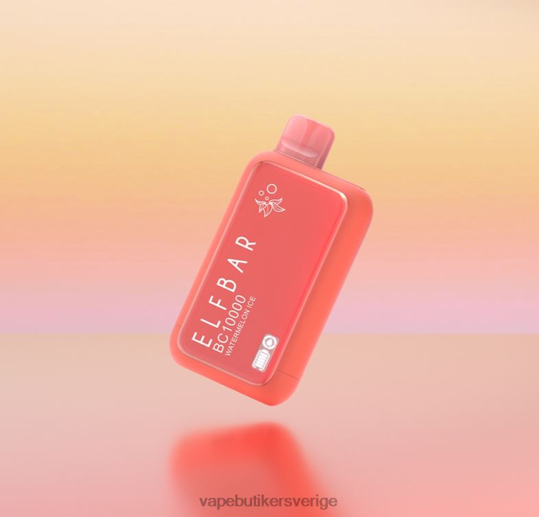 Vape Utan Nikotin - ELFBAR BC10000 disponibel vape dinmol edition vattenmelon is 8DLJ214