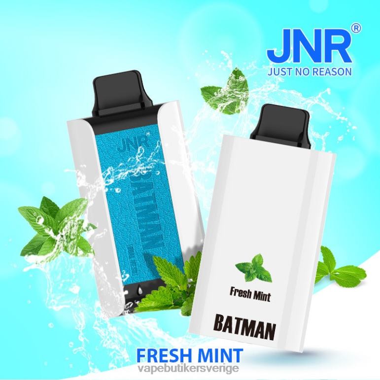 Vape Utan Nikotin - JNR BATMAN 11 000 färsk mynta DL88R4