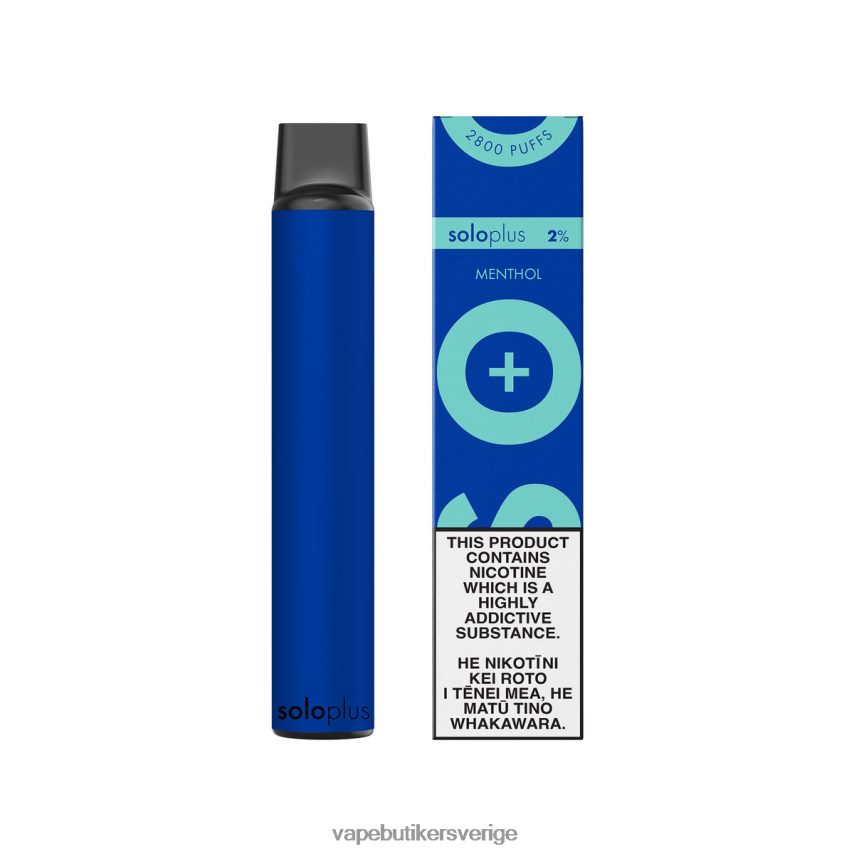 Vape Juice - Solo Plus engångsvape mentol DB20T432