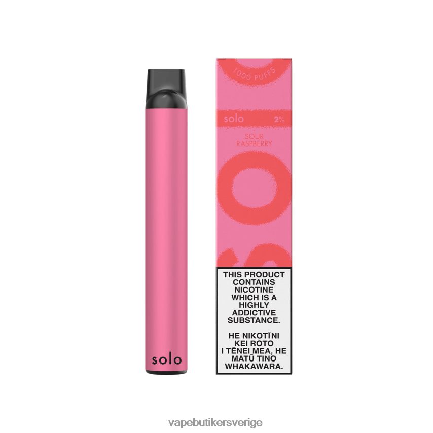 Vape Smaker - Solo engångsvape syrliga hallon DB20T413