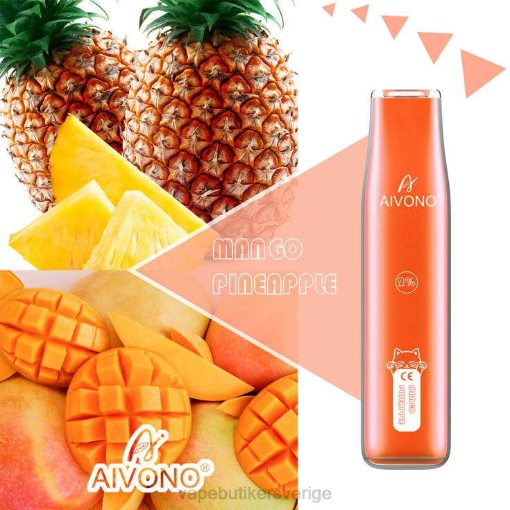 Vape Göteborg - Aivono AIM CAT 400 mango ananas B8B42340