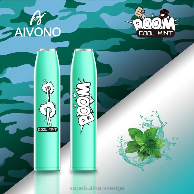 Vape Juice - Aivono AIM BOOM 600 cool mynta B8B42357