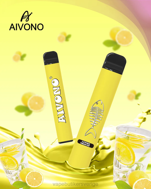 Vape Juice - Aivono AIM FISHBONE 600 citron squad B8B42287