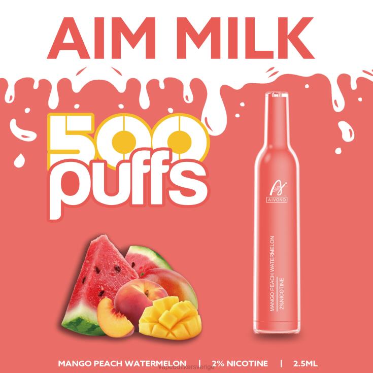 Vape Smaker - Aivono AIM MILK 500 mango persika vattenmelon B8B42268