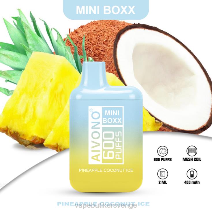 Vape Smaker - Aivono AIM MINI BOXX 600 ananas kokos is B8B42238