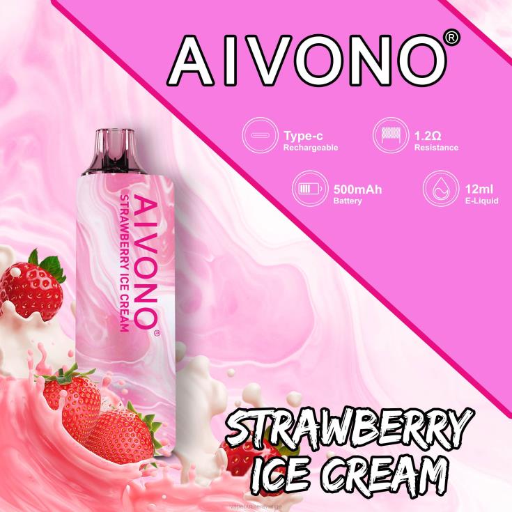 Vape Göteborg - Aivono AIM GUN 7000 jordgubbsglass B8B42105