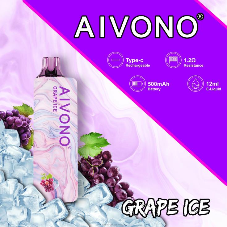 Vape Juice - Aivono AIM GUN 7000 druvis B8B42102