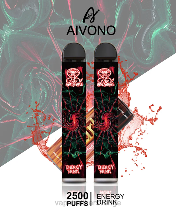 Vape Göteborg - Aivono AIM SNAKE 2500 energidryck B8B42305