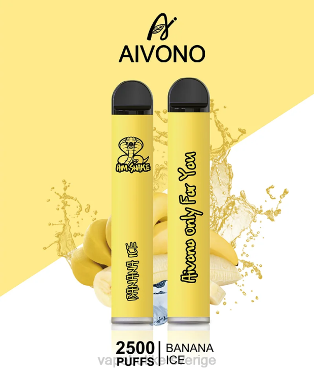 Vape Smaker - Aivono AIM SNAKE 2500 bananis B8B42298
