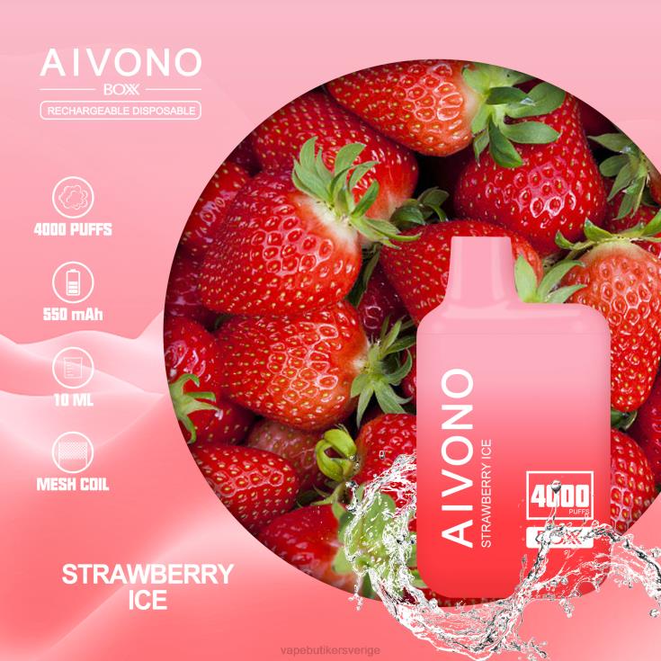 Vape Sverige - Aivono AIM BOXX 4000 jordgubbsis B8B42226