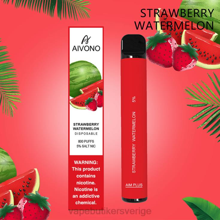 Vape Sverige - Aivono AIM PLUS 800 jordgubbsvattenmelon B8B42196