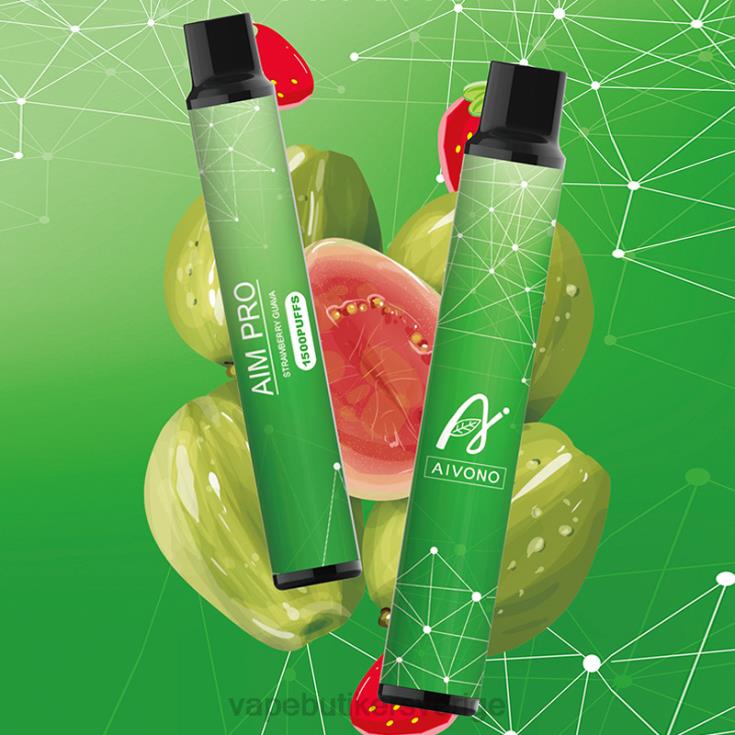 Vape Utan Nikotin - Aivono AIM PRO 1500 jordgubbsguava B8B42164